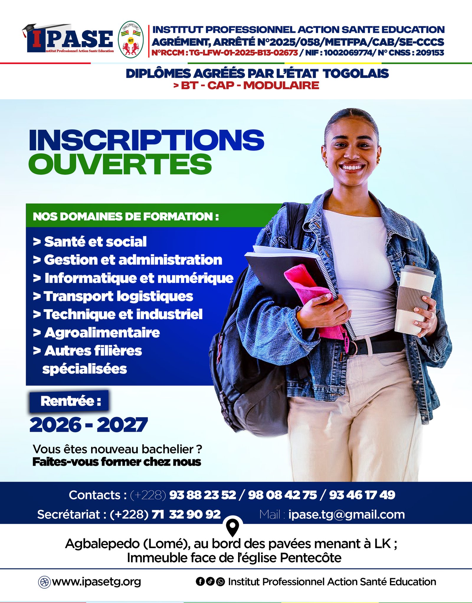 Rentrée Académique IPASE